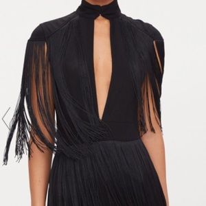 NWT!! Fringe dress from pretty little things 🖤